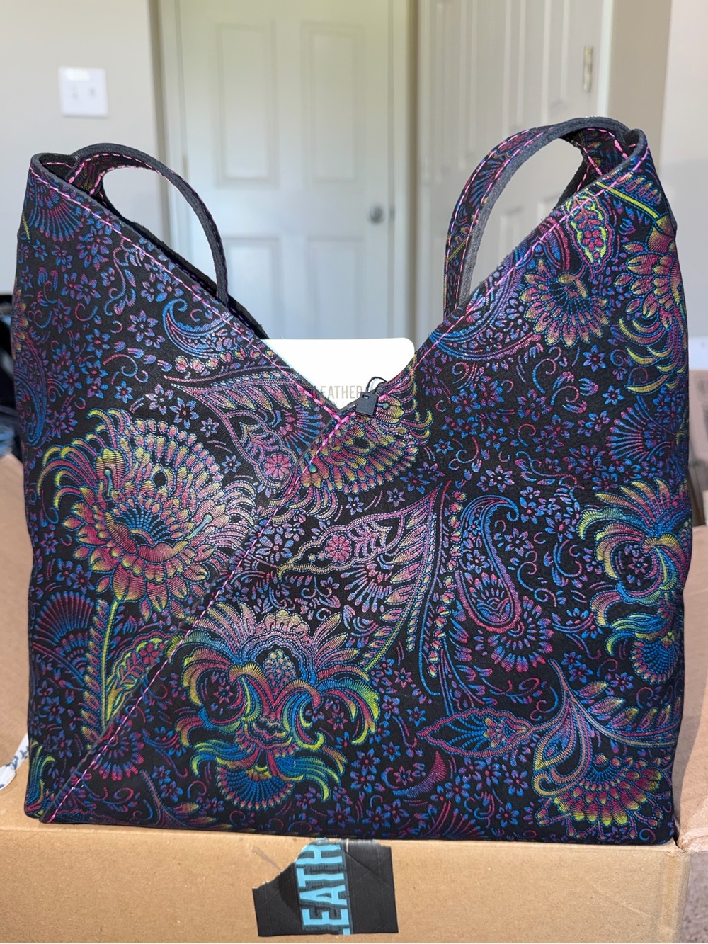 Portland leather goods carnival Naomi NWT brand new